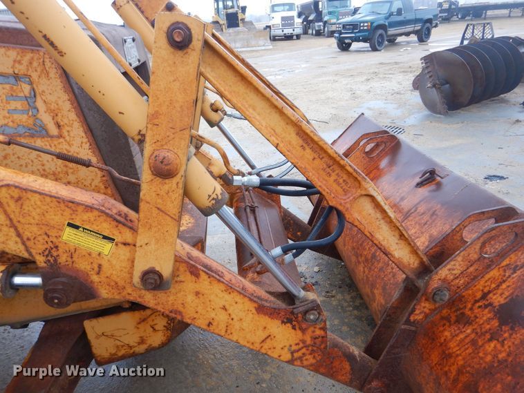 image for item MJ9960 1990 Case 580K  backhoe
