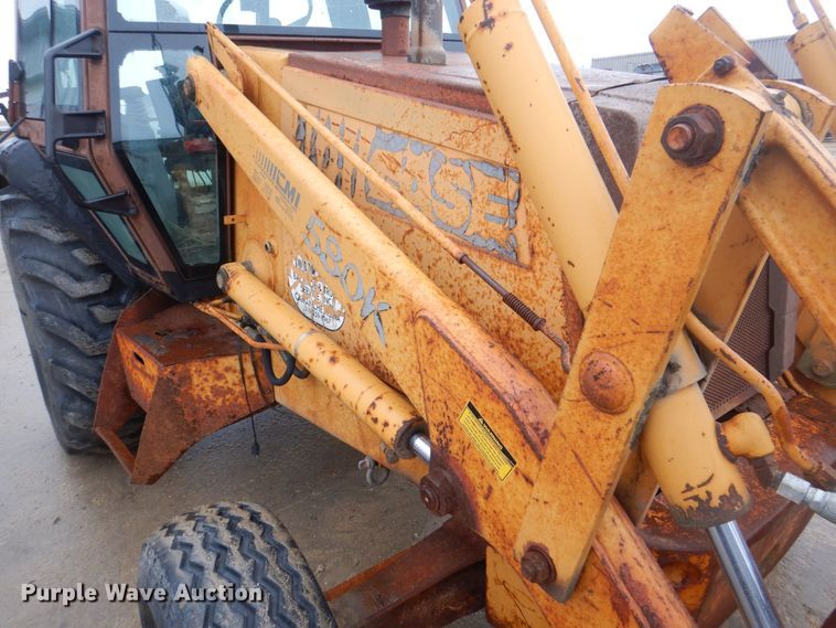 image for item MJ9960 1990 Case 580K  backhoe