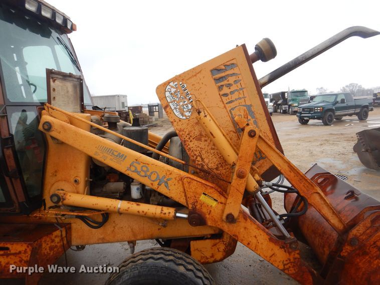 image for item MJ9960 1990 Case 580K  backhoe