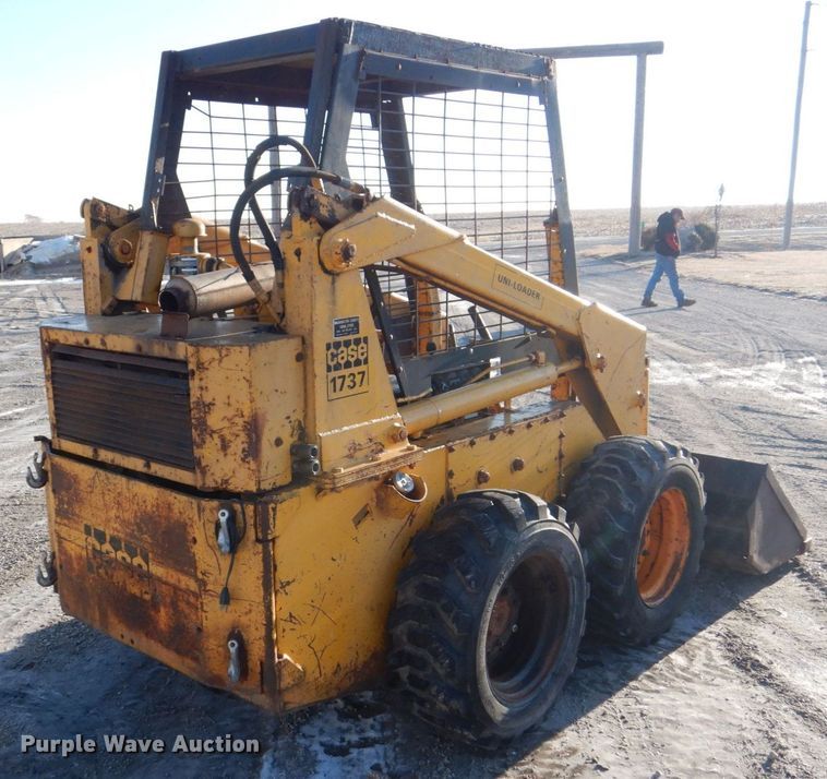 image for item MJ9972 1973 Case 1737  skid steer loader