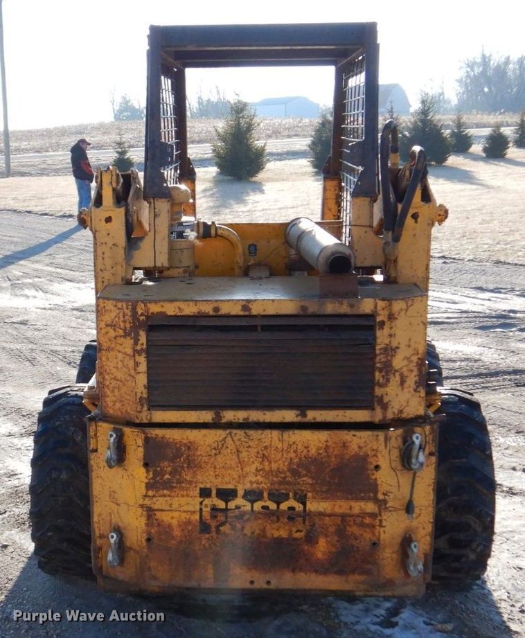 image for item MJ9972 1973 Case 1737  skid steer loader