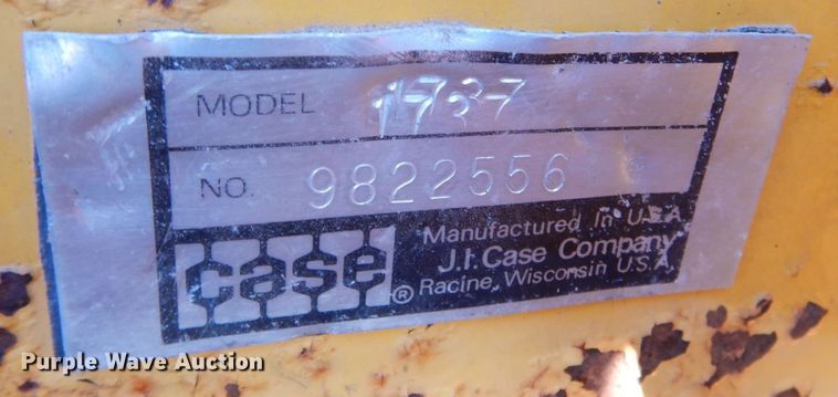 image for item MJ9972 1973 Case 1737  skid steer loader