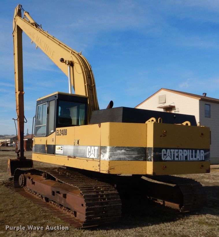 image for item MM9610 1992 Caterpillar EL240B  long reach excavator