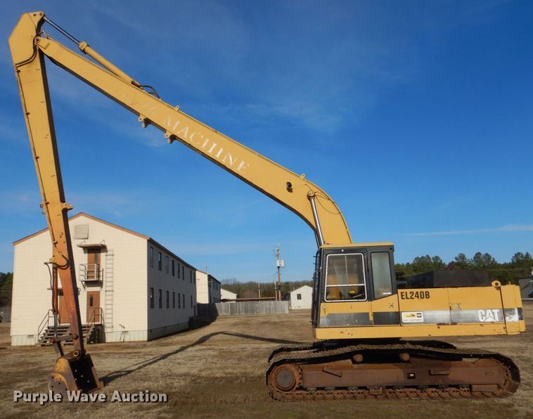 image for item MM9610 1992 Caterpillar EL240B  long reach excavator
