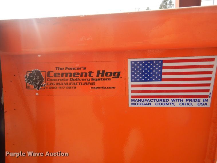 image for item MM9617 EZG Manufacturing FCH-100 Grout Hog  material delivery system