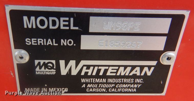 image for item MM9618 Whiteman WM90PE  concrete mixer