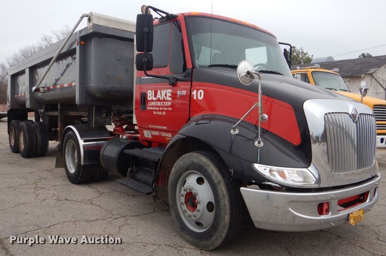 image for item MM9624 1978 Travis  end dump trailer