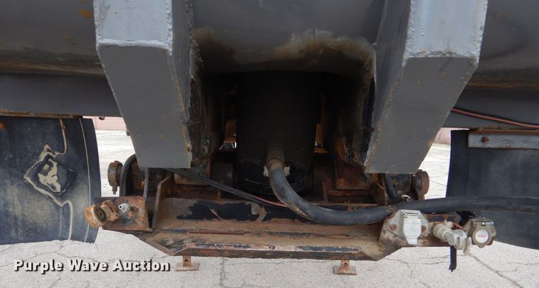 image for item MM9624 1978 Travis  end dump trailer