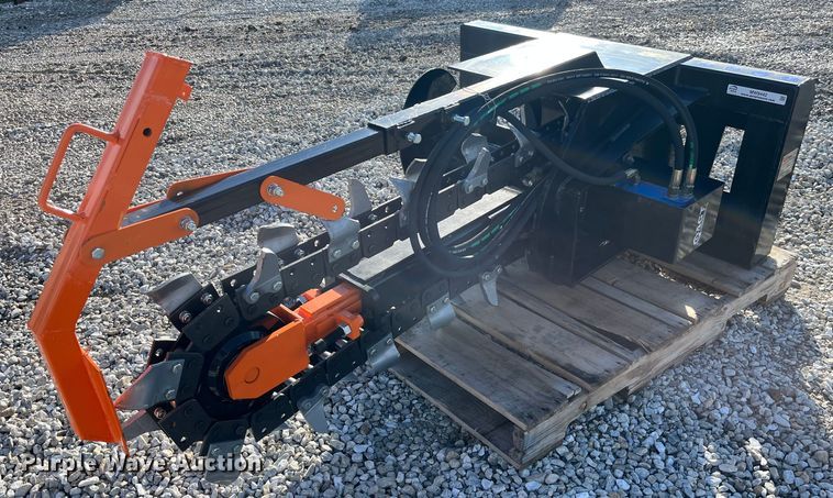 image for item MW9442 2022 Mower King ECSSCT72  skid steer trencher