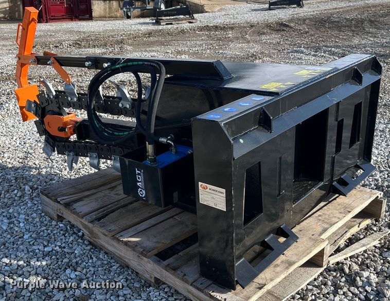 image for item MW9442 2022 Mower King ECSSCT72  skid steer trencher