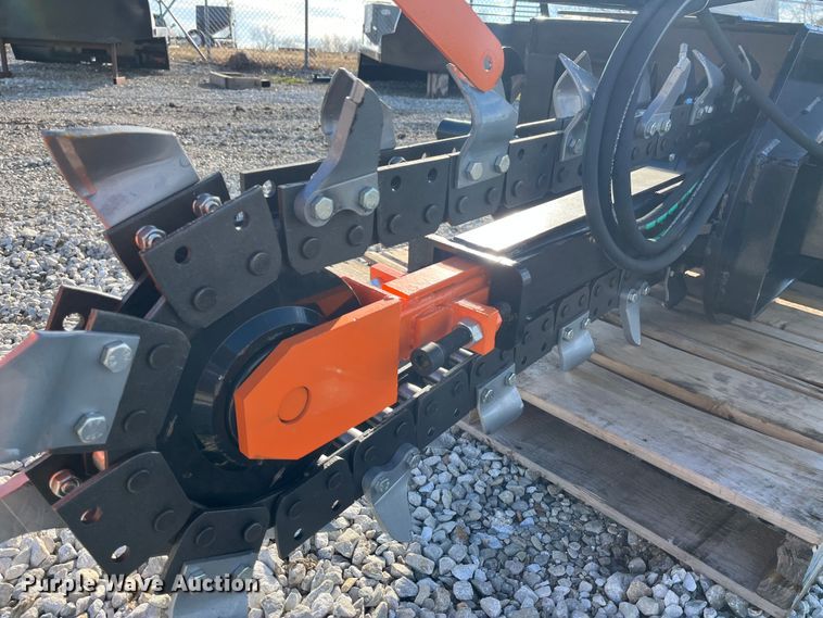 image for item MW9442 2022 Mower King ECSSCT72  skid steer trencher