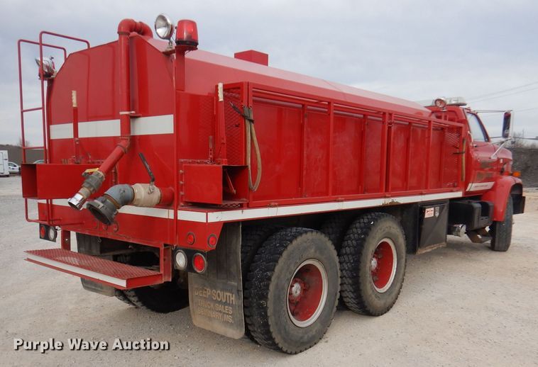 image for item DJ3868 1987 GMC TopKick C7000  pumper fire truck