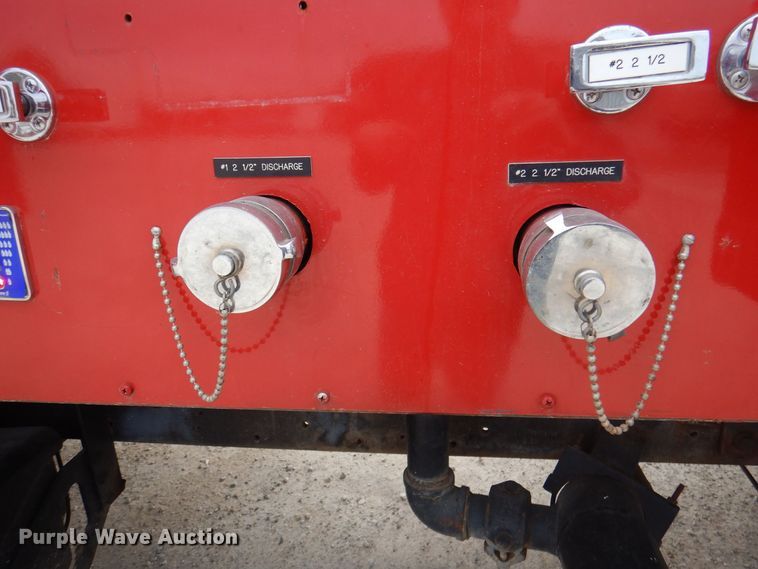 image for item DJ3868 1987 GMC TopKick C7000  pumper fire truck