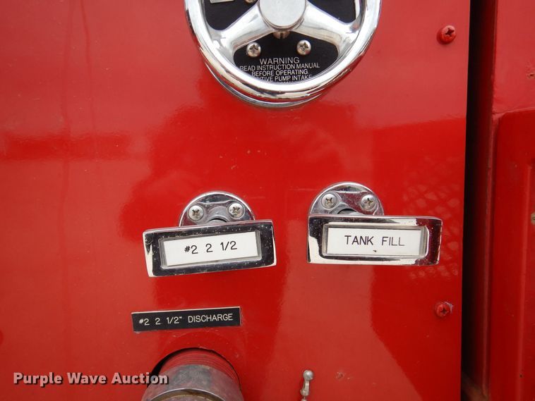 image for item DJ3868 1987 GMC TopKick C7000  pumper fire truck