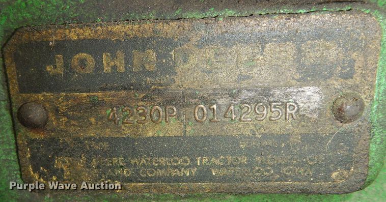 image for item DK7504 1974 John Deere 4230  tractor