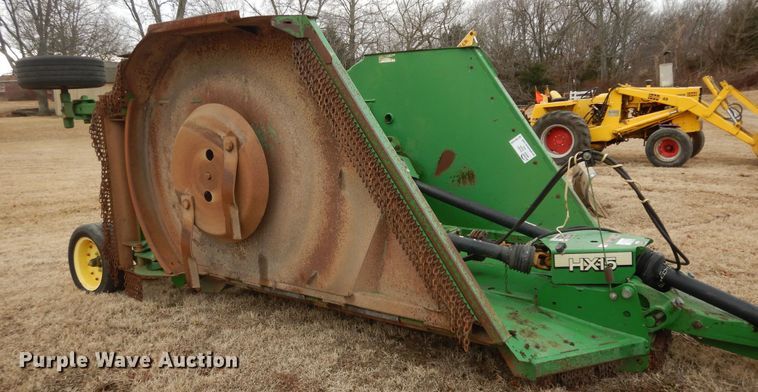 image for item DK7505 John Deere HX15  batwing rotary mower