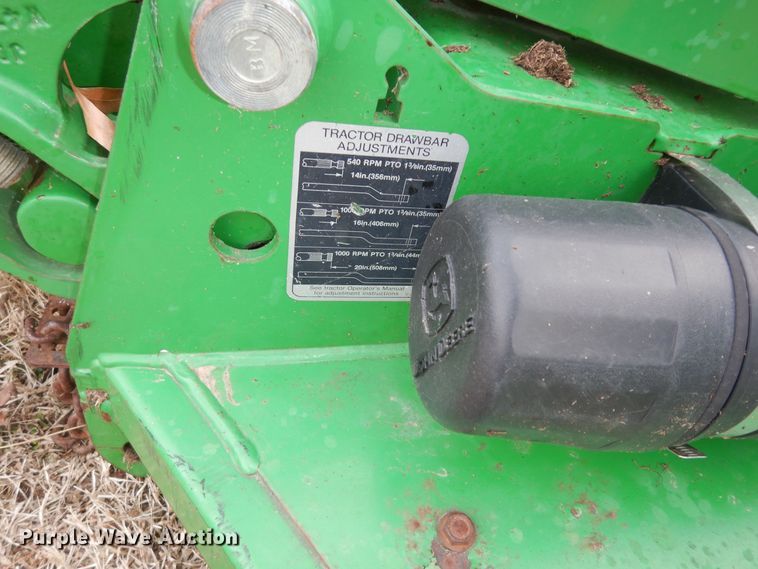 image for item DK7505 John Deere HX15  batwing rotary mower