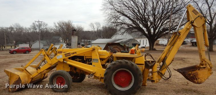 image for item DK7506 1974 Case 480B  backhoe