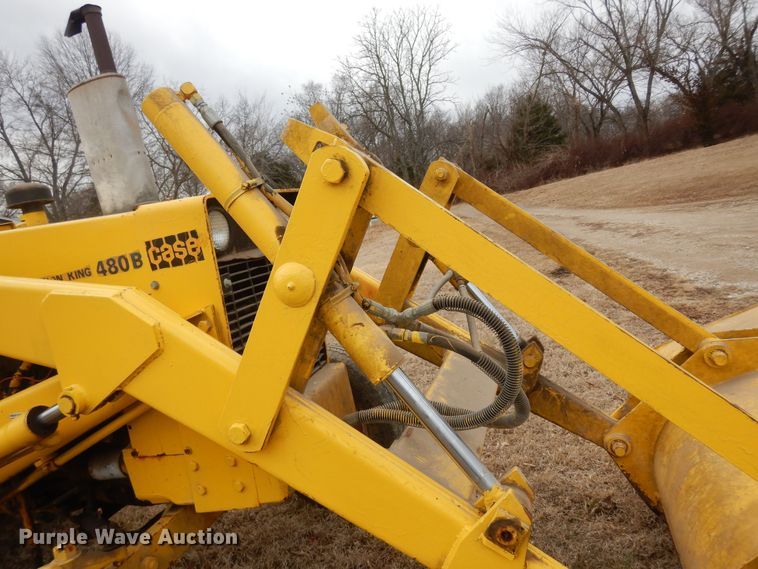 image for item DK7506 1974 Case 480B  backhoe