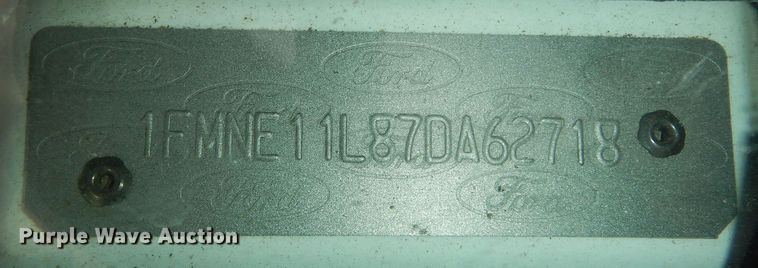 image for item DK7511 2007 Ford E150  van