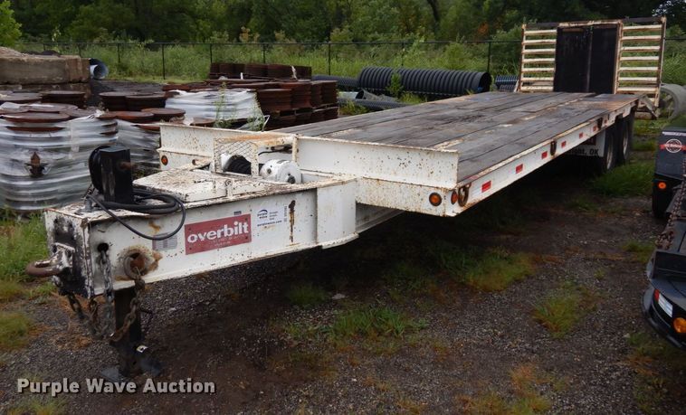 image for item DS1343 2010 Overbilt  equipment trailer