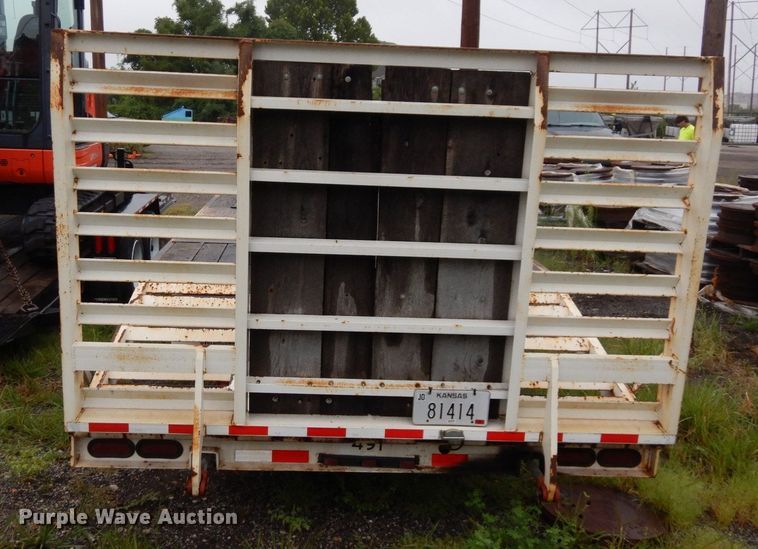 image for item DS1343 2010 Overbilt  equipment trailer