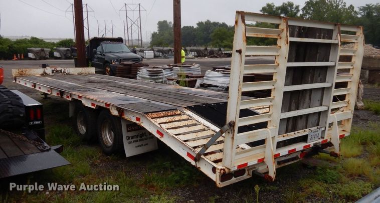 image for item DS1343 2010 Overbilt  equipment trailer