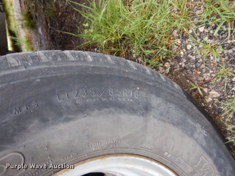 image for item DS1343 2010 Overbilt  equipment trailer