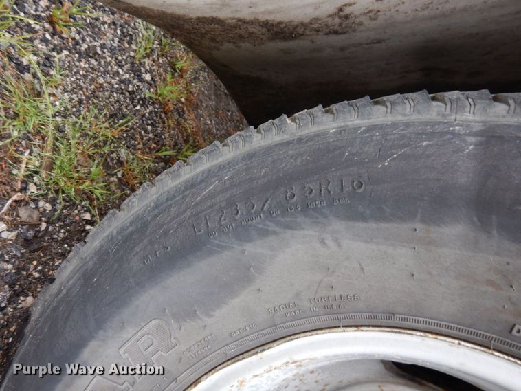 image for item DS1343 2010 Overbilt  equipment trailer