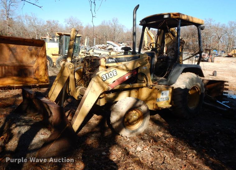 image for item HG9292 1999 John Deere 310E  backhoe