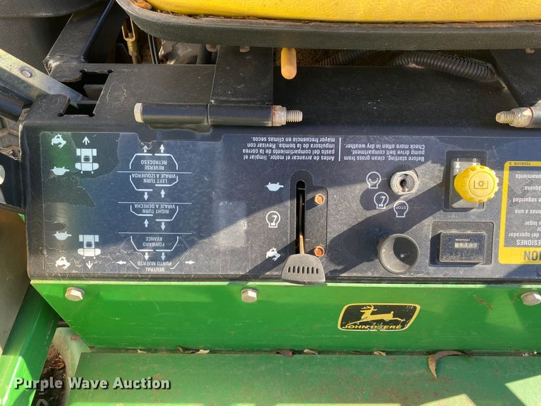image for item IG9887 John Deere M665  ZTR lawn mower