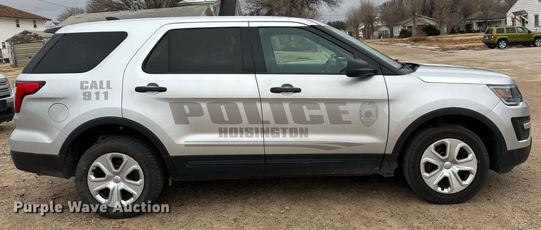image for item JD9616 2017 Ford Explorer Police Interceptor  SUV