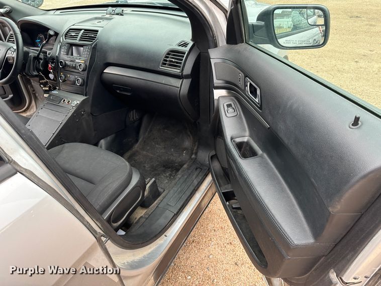 image for item JD9616 2017 Ford Explorer Police Interceptor  SUV