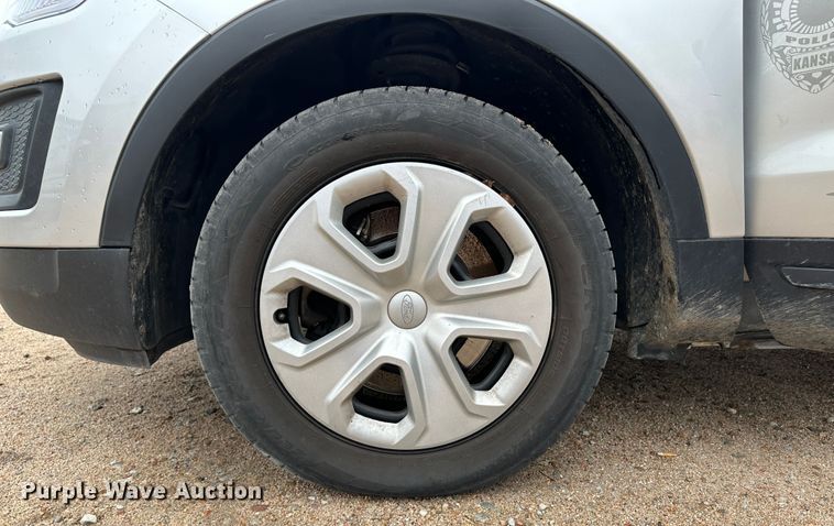 image for item JD9616 2017 Ford Explorer Police Interceptor  SUV