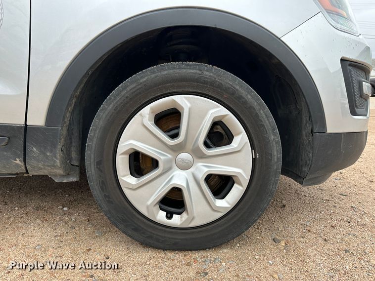 image for item JD9616 2017 Ford Explorer Police Interceptor  SUV