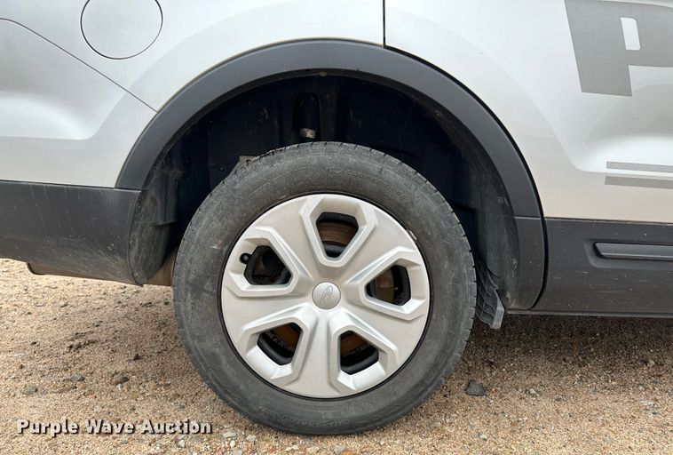 image for item JD9616 2017 Ford Explorer Police Interceptor  SUV