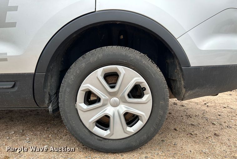 image for item JD9616 2017 Ford Explorer Police Interceptor  SUV