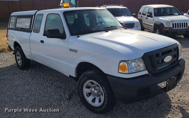 image for item JG9536 2007 Ford Ranger  SuperCab pickup truck