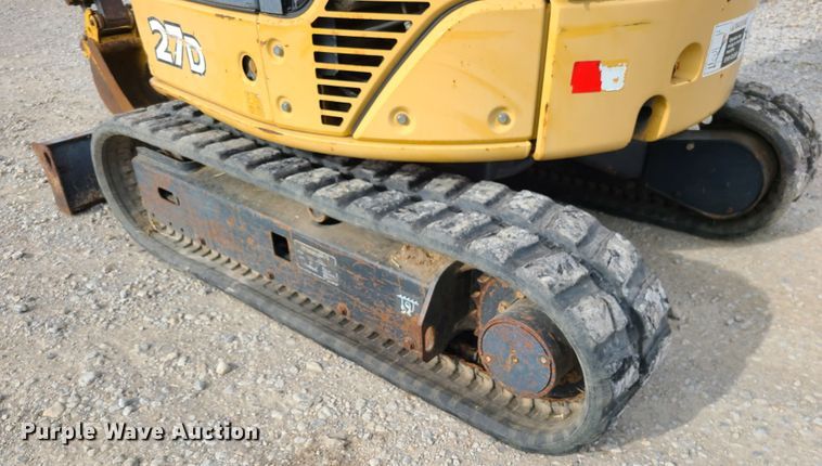 image for item JG9537 2010 John Deere 27D  mini excavator