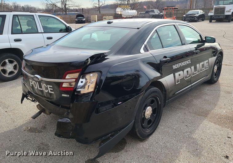 image for item JG9547 2018 Ford Taurus Police Interceptor