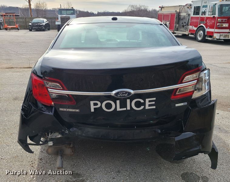 image for item JG9547 2018 Ford Taurus Police Interceptor