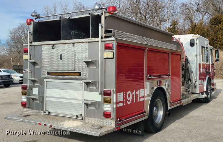 image for item JG9551 2007 Sutphen  fire truck