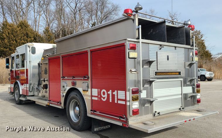 image for item JG9551 2007 Sutphen  fire truck