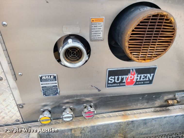 image for item JG9551 2007 Sutphen  fire truck