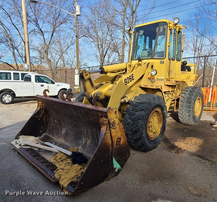 image for item JG9554 1991 Caterpillar 926E  wheel loader