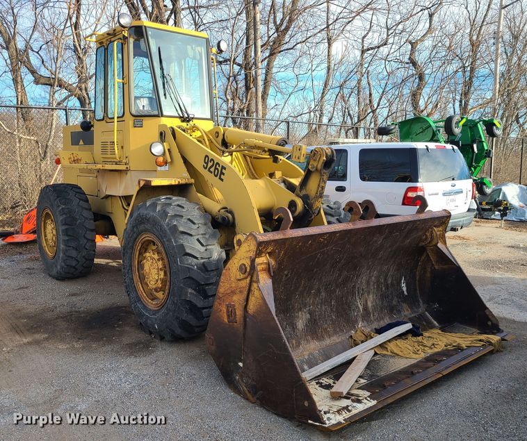image for item JG9554 1991 Caterpillar 926E  wheel loader