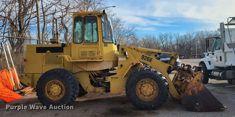 image for item JG9554 1991 Caterpillar 926E  wheel loader