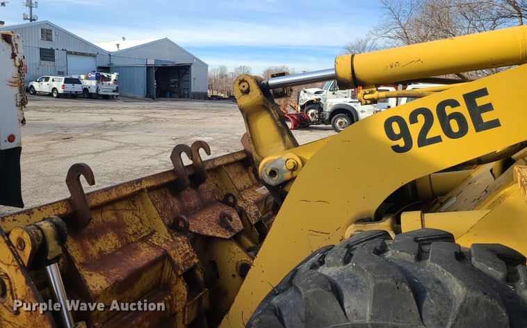 image for item JG9554 1991 Caterpillar 926E  wheel loader