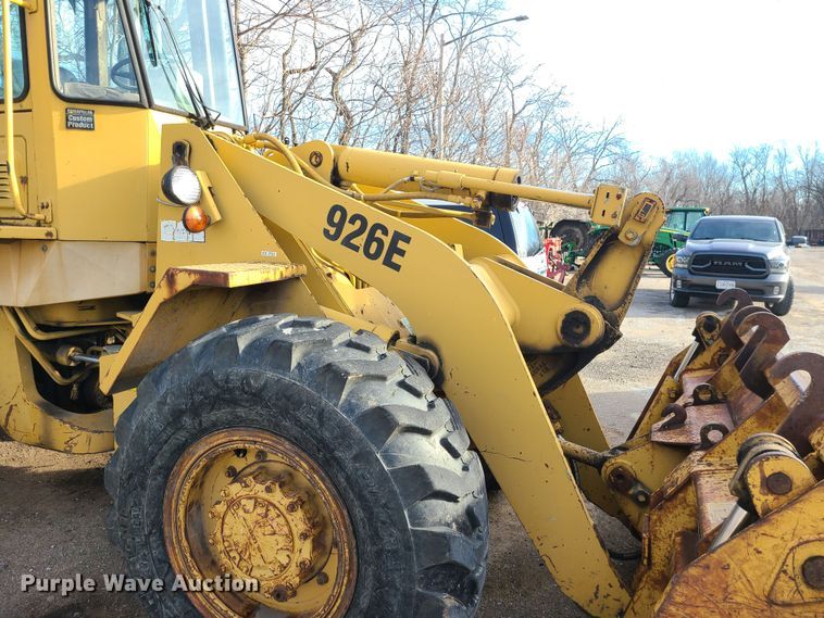 image for item JG9554 1991 Caterpillar 926E  wheel loader