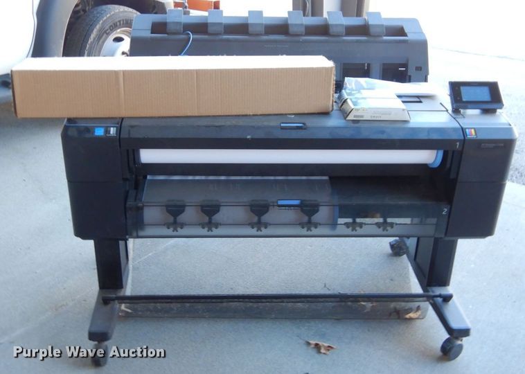 image for item JK9157 HP Design Jet T1500  color printer